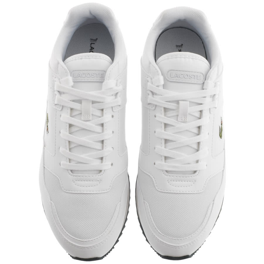 Alternative Image for ProductLacoste Partner Piste Trainers White3